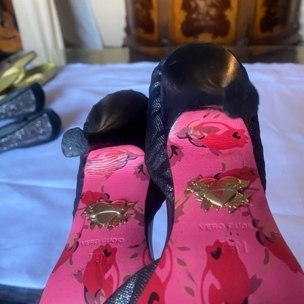 BETSY JOHNSON SIZE7.5 leather